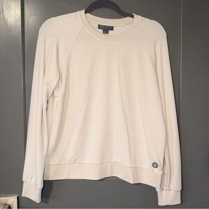 Free Fly Apparel Women's Cream Crewneck Sweater